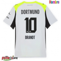 Camiseta Borussia Dortmund Julian Brandt #10 Visitante Equipación 2025-26 manga corta